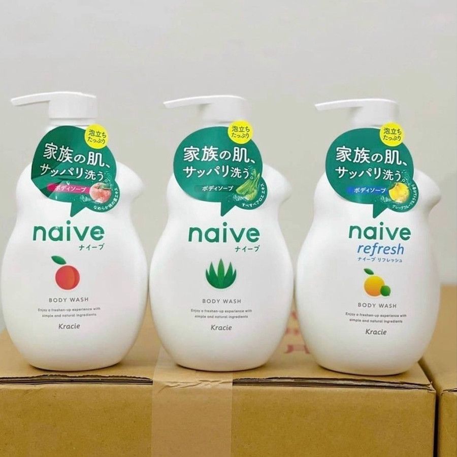 Sữa tắm Naive Kracie Nhật Bản 530ml