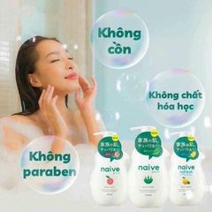 Sữa tắm Naive Kracie Nhật Bản 530ml