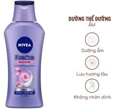 Dưỡng Thể Nivea Dưỡng Ẩm Sâu Hương Hoa Hồng Nivea Premium Moisture 200g