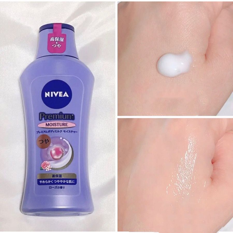 Dưỡng Thể Nivea Dưỡng Ẩm Sâu Hương Hoa Hồng Nivea Premium Moisture 200g