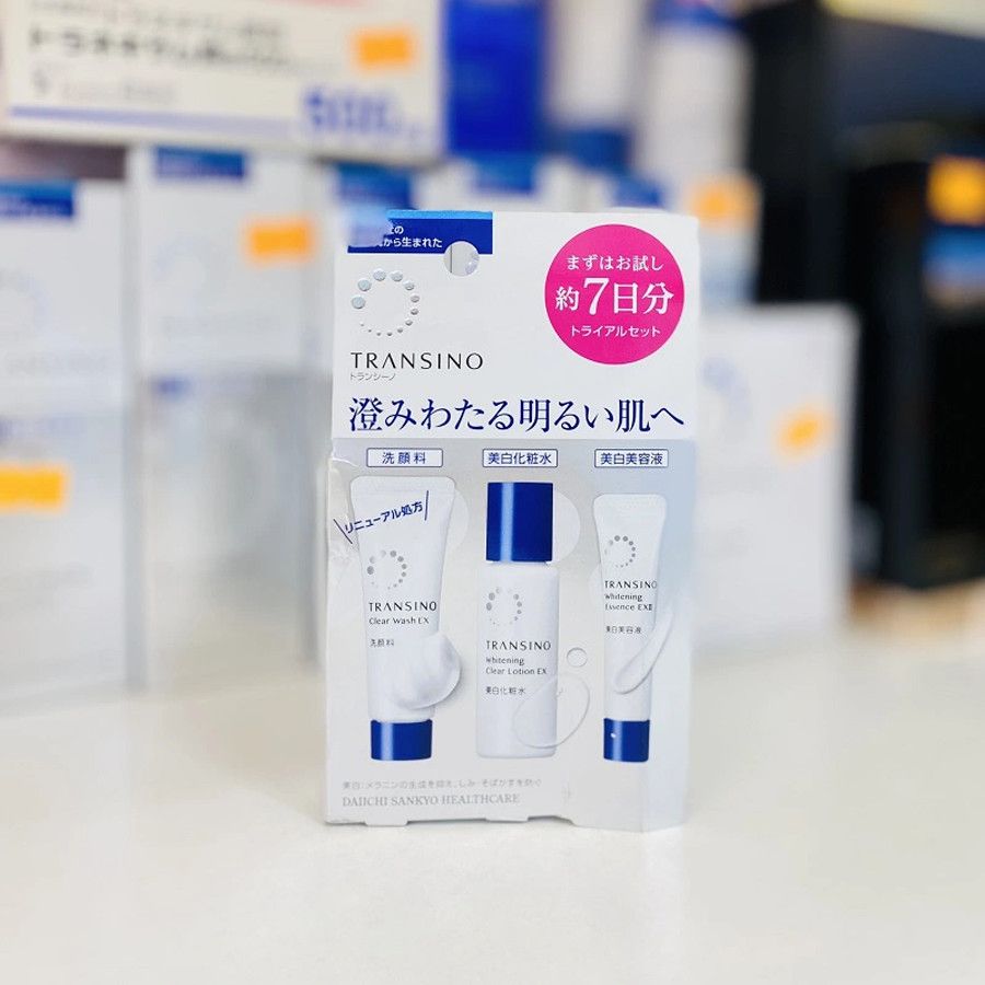 Set Dưỡng Transino Giảm Nam Trắng Da 3 Món Mini Nhật Bản