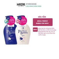 Sữa Tắm Dưỡng Ẩm Senka Perfect Whip for Body 500ml Nhật Bản