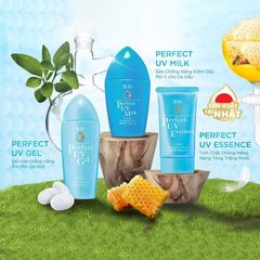 Chống Nắng Senka Perfect UV Dạng Sữa 40ML & Gel 80ML & Essence 50G