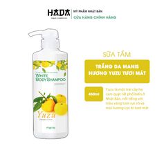 SỮA TẮM TRẮNG DA MANIS (HƯƠNG CHANH YUZU)