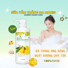 SỮA TẮM TRẮNG DA MANIS (HƯƠNG CHANH YUZU)