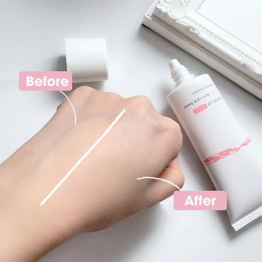 Kem Chống Nắng Tone Hồng Cho Da Nhạy Cảm Meishoku Repair & Balance Skin Care Uv Base Rose 40g