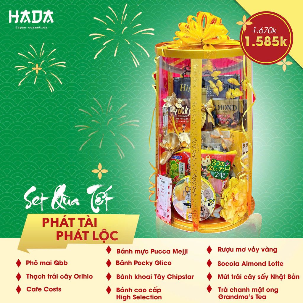SET Quà tặng Bánh kẹo Tết 2025