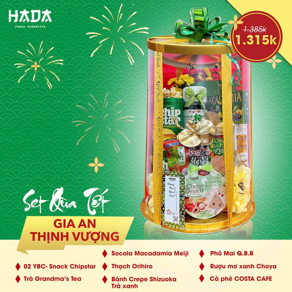 SET Quà tặng Bánh kẹo Tết 2025