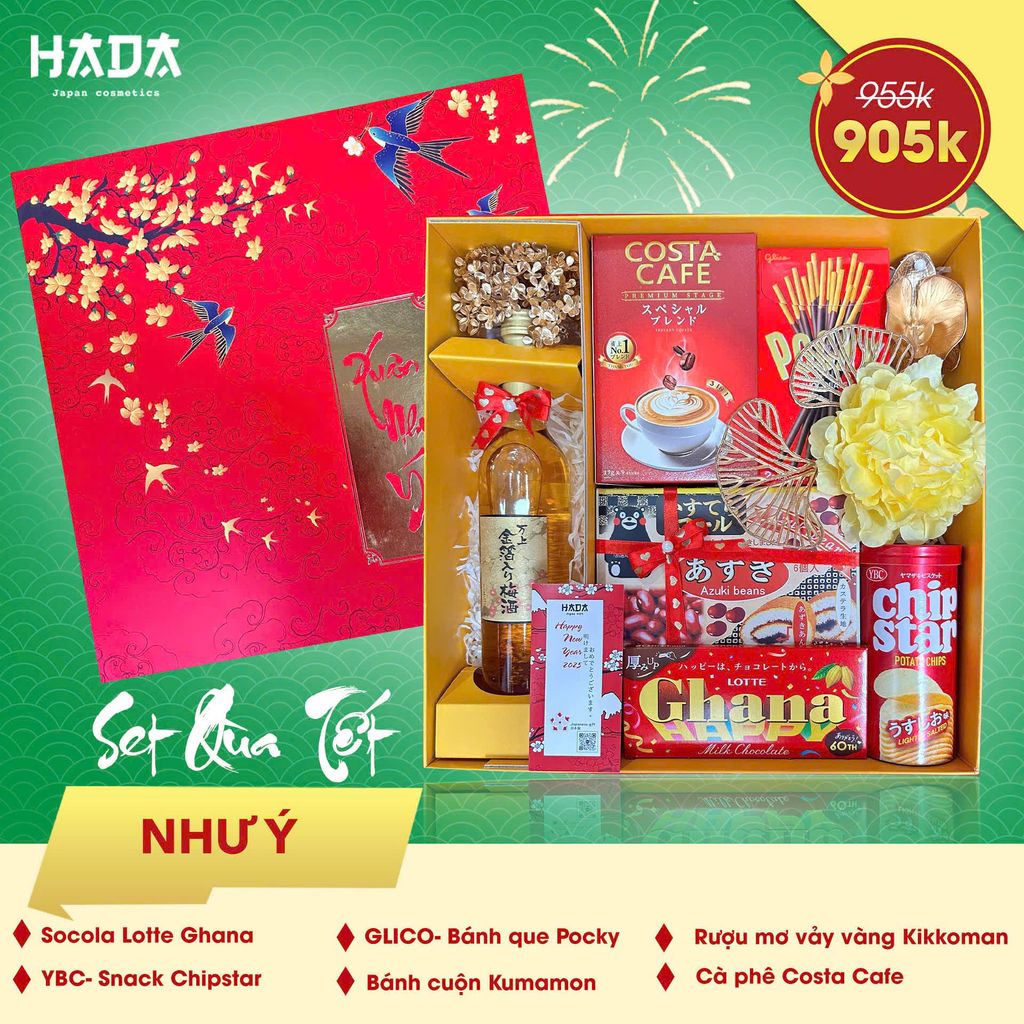 SET Quà tặng Bánh kẹo Tết 2025