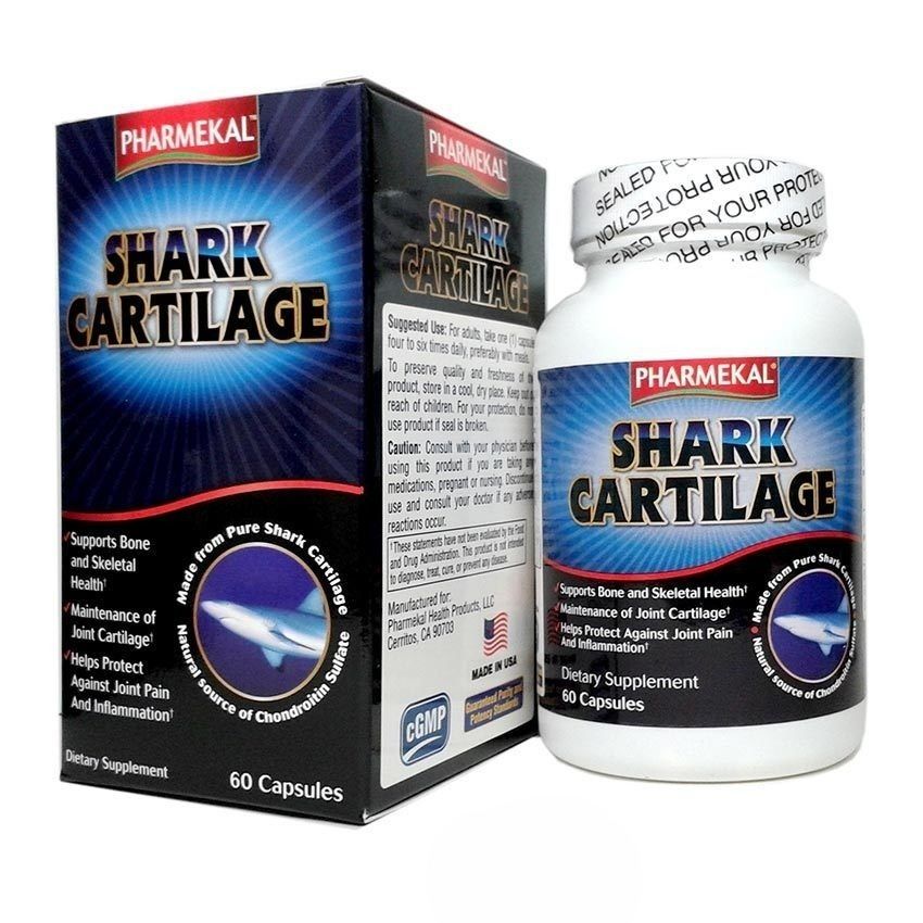  Viên uống Shark Cartilage Pharmekal Phục hồi và tái tạo mô sụn khớp 