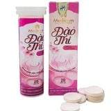  Viên Sủi Đào Thi Plus | Hỗ Trợ Làm Săn Chắc Vòng 1 | Hộp 20 Viên 