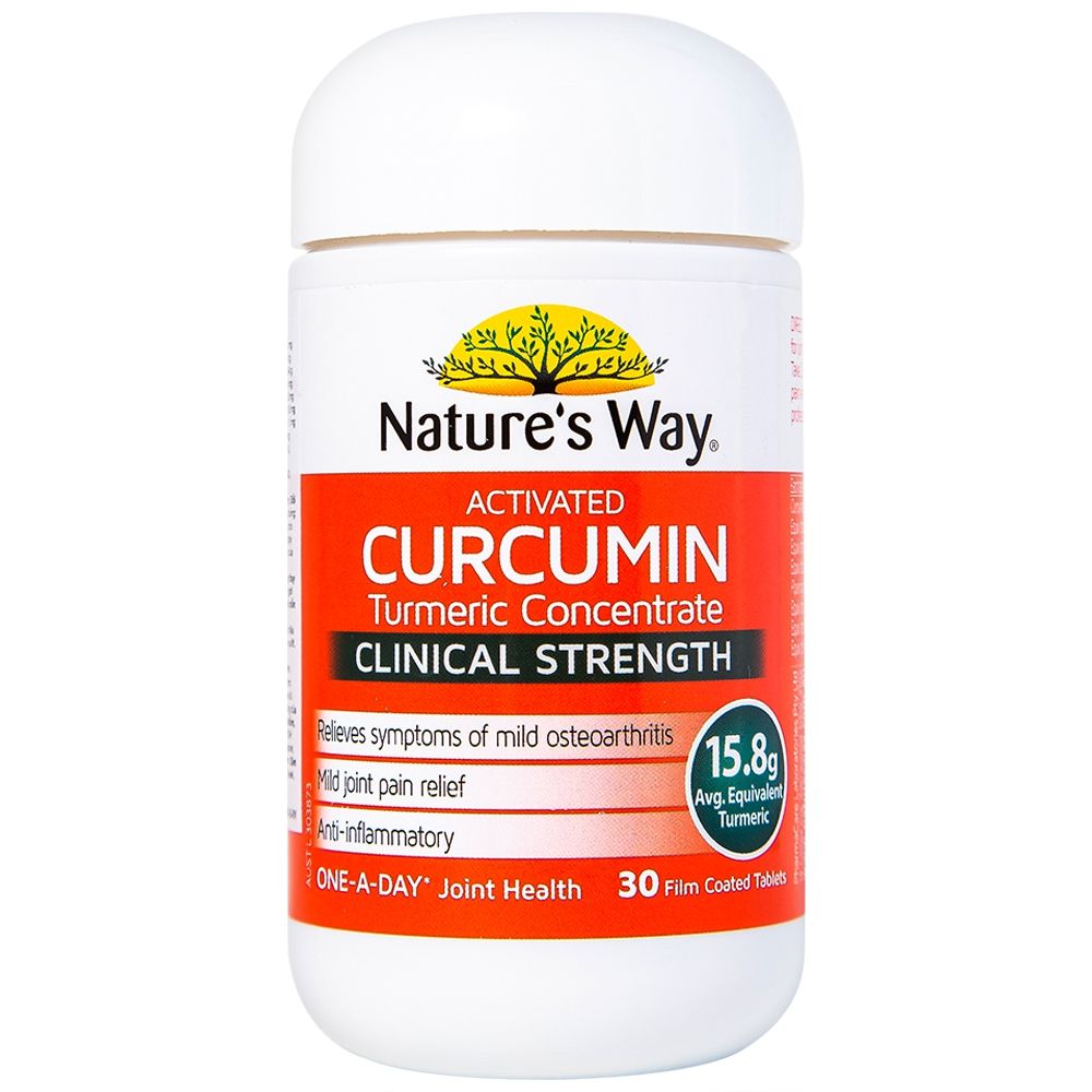  Activated Curcumin Clinical Strength - Hỗ trợ giảm viêm khớp, thoái hóa khớp 