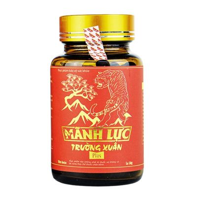  Mãnh Lực Trường Xuân Plus - hỗ trợ tăng cường sinh lý nam 
