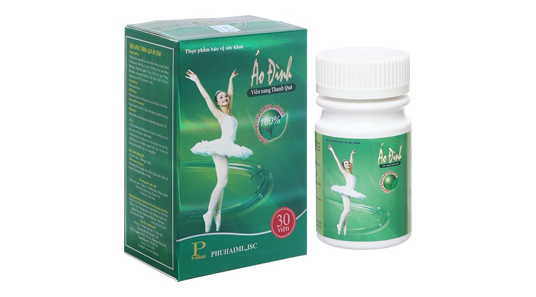 Viên Nang Thanh Quả Áo Đình hỗ trợ giảm cân tác dụng, thành phần 