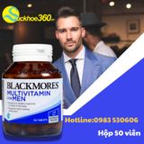  Blackmores Multivitamin For Men - Sức Khỏe Toàn Diện Cho Nam Giới 