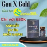  Gen X Gold - Viên uống tăng cường sinh lý cho nam giới 