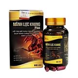  Mãnh Lực Khang Plus  Hỗ trợ tăng cường sinh lý nam (Hộp 60 Viên) 