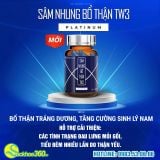  Sâm Nhung Bổ Thận TW3 Platinum Mẫu Mới Hộp 30 Viên 