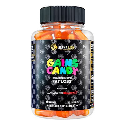  Gains Candy Fat Loss đốt cháy mỡ cơ thể, tăng công suất tập luyện của Mỹ 