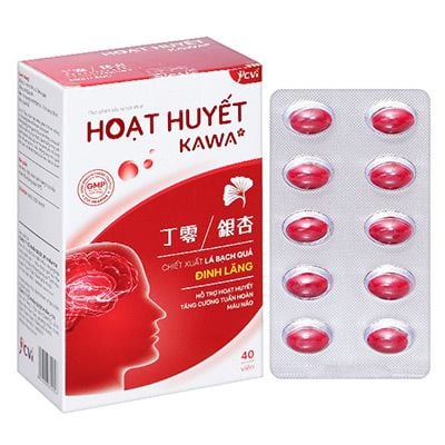  Hoạt huyết Kawa - Tăng cường lưu thông máu não, giảm đau đầu 