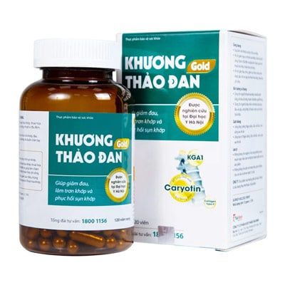  Khương Thảo Đan Gold - Viên uống hỗ trợ phục hồi sụn khớp hiệu quả 