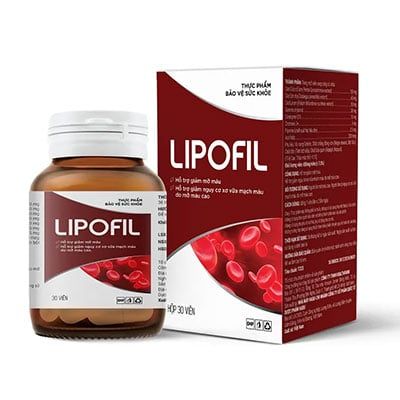  Lipofil hỗ trợ ổn định huyết áp, giảm mỡ máu từ thảo dược 