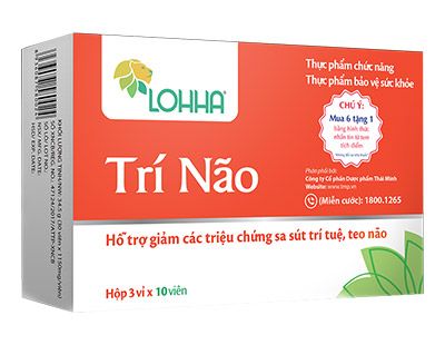  Lohha Trí Não - Hỗ trợ tăng cường trí tuệ, giảm căng thẳng mệt mỏi 