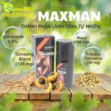  Maxman Xịt chống xuất tinh sớm cho nam giới chính hãng tại Mỹ 