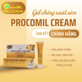  Gel Procomil Cream - Vũ khí bí mất chống xuất tinh sớm cho phái mạnh. 