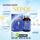  Dưỡng Khớp Sepol – Giúp bổ sung dưỡng chất cho khớp 