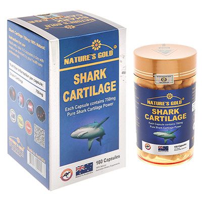  Nature's Gold Shark Cartilage giảm đau,bổ sụn,phục hồi khớp 