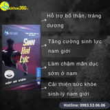  Sinh Khí Lực hỗ trợ bổ thận, tráng dương, cải thiện sức khỏe sinh lý nam giới (hộp 60 viên) 