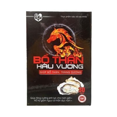  Viên uống Bổ Thận Hàu Vương cải thiện quá trình mãn dục ở nam giới (Hộp 30 viên). 