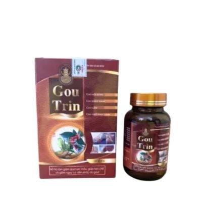  Viên giảm gout GouTrin - Giảm các cơn đau nhức sụn khớp tay chân hiệu quả 