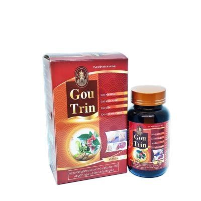  Viên giảm gout GouTrin - Giảm các cơn đau nhức sụn khớp tay chân hiệu quả 