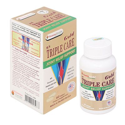  Triple Care Gold - Giúp tạo độ nhờn và dẻo dai cho khớp 