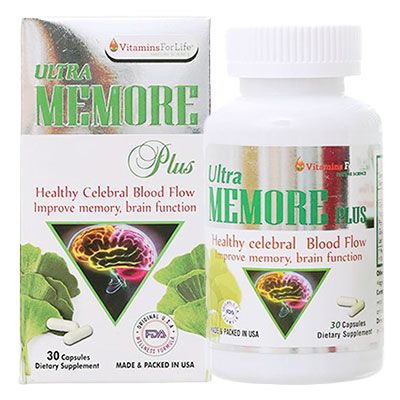  Ultra Memore Plus bổ não, cải thiện trí nhớ 