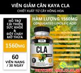  Viên uống giảm cân Kaya CLA - Sản phẩm giảm mỡ hiệu quả tự nhiên 