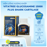  Vitatree Glucosamine 15000 plus Shark Cartilage - Bảo vệ xương khớp 