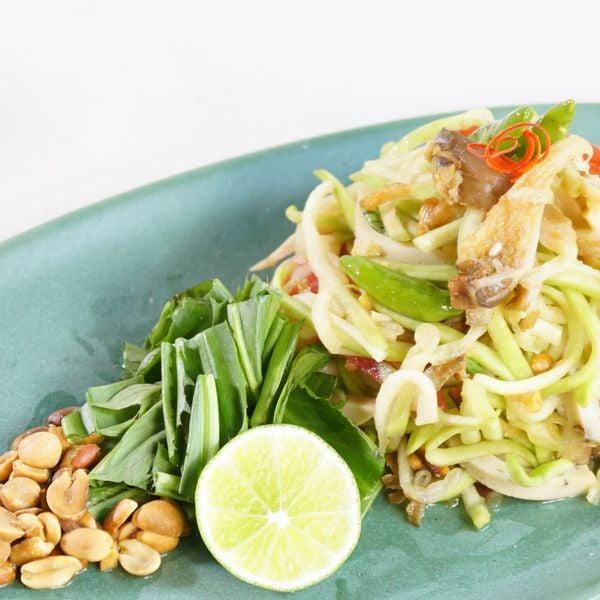  Gỏi bầu nấm bào ngư 