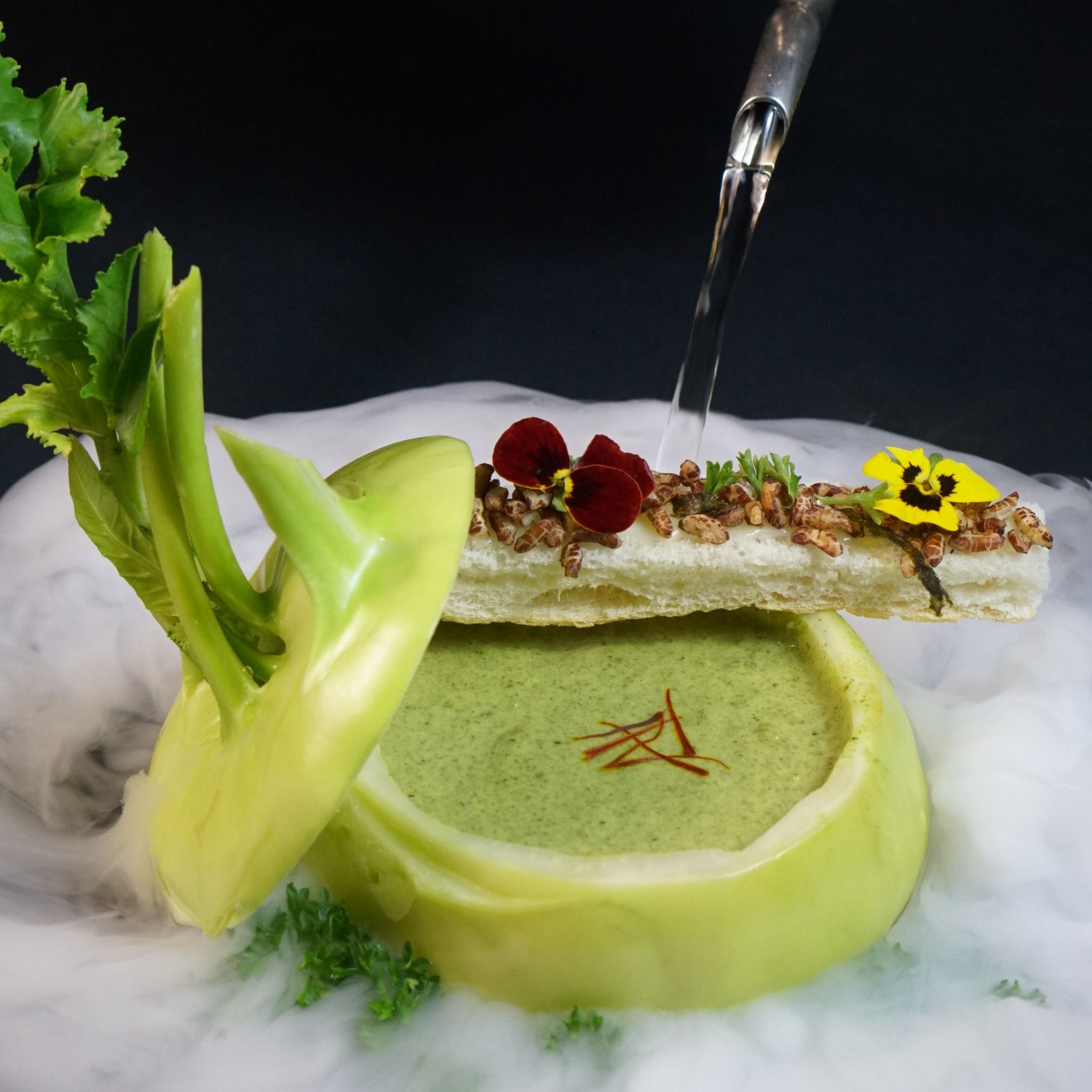  Súp lạnh su hào LẠT 