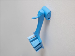  Hygienic Wall Bracket, Single Hook Module, 41 mm 