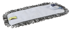  Damp 47 Dark microfiber mop, Hook & loop, 25 cm, Grey 