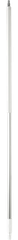  Aluminum Handle w/Hose Nozzle, waterfed, Ø31 mm, 1565 mm, White 