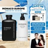  Bộ quà tặng cho nam MONACO EUROPE gồm Sữa tắm gội nam 350g và Dầu gội nam 320g nguyên liệu tự nhiên SIRMEN Europe Gentlemen cao cấp 