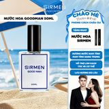  [Chai - 50ml] Nước hoa nam SIRMEN GOOD MAN Eau de Parfum cao cấp chai thơm lịch lãm cuốn hút 