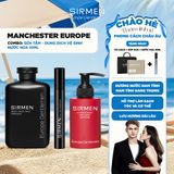  Bộ quà tặng cho nam MANCHESTER EUROPE Gồm Sữa tắm 350g, Nước hoa nam 10ml và Dung dịch vệ sinh nam 100g hương nước hoa 