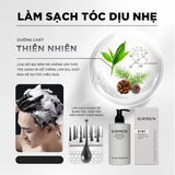  Dầu gội xả dưỡng nam 3 in 1 hương nước hoa SIRMEN Europe Gentlemen giúp sạch da đầu, tóc chắc khoẻ công nghệ tiên tiến 320g 