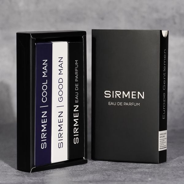  [Combo 3 chai 10ml - 3 mùi] Nước hoa nam SIRMEN Eau de Parfum Europe Gentlemen thơm lịch lãm, trẻ trung, cuốn hút 