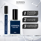  [Chai - 10ml] Nước hoa nam SIRMEN COOL MAN Eau de Parfum cao cấp thơm thanh mát, trẻ trung, năng động 